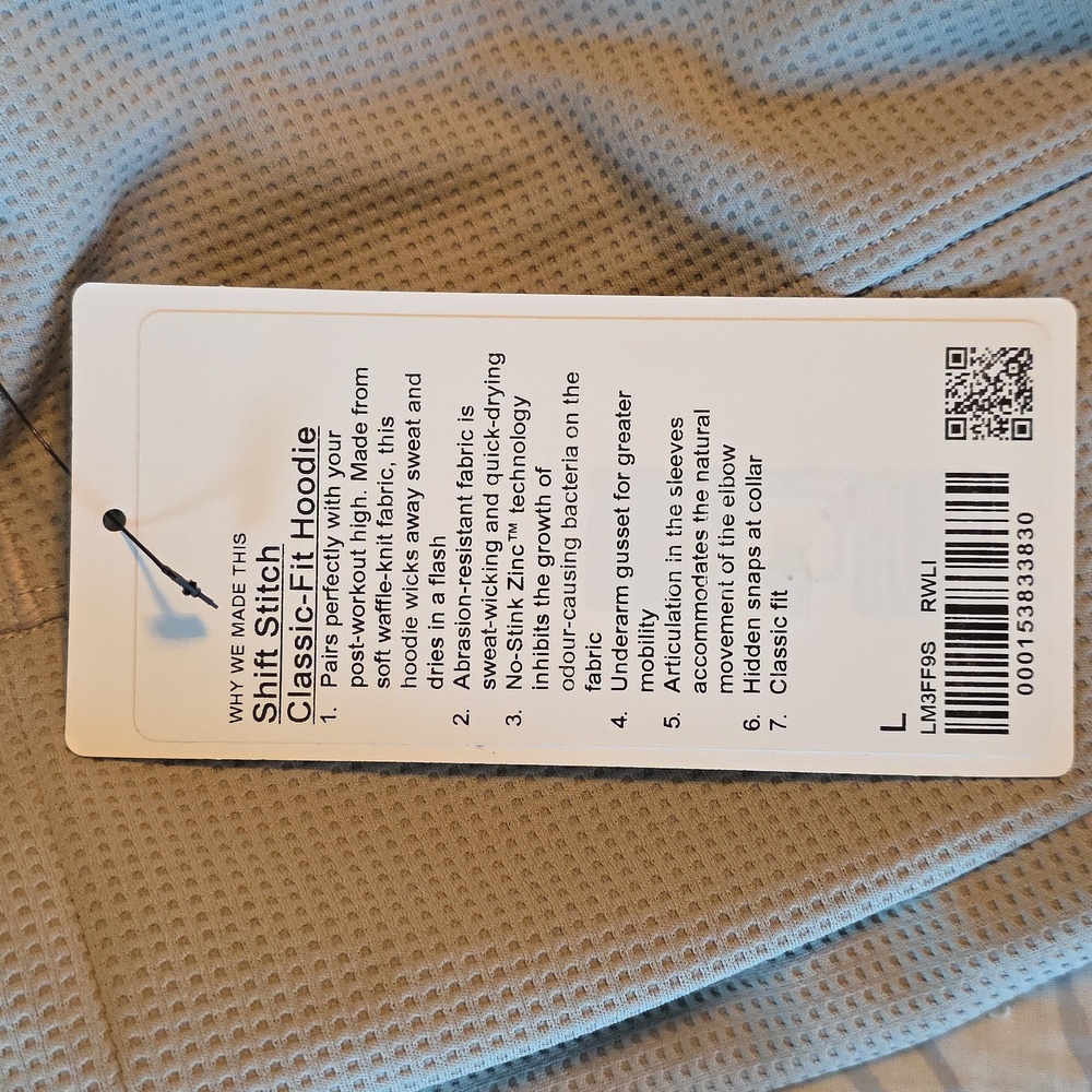 Lululemon - Shift Stitch Hoodie - Tan - L - Picture 4 of 6